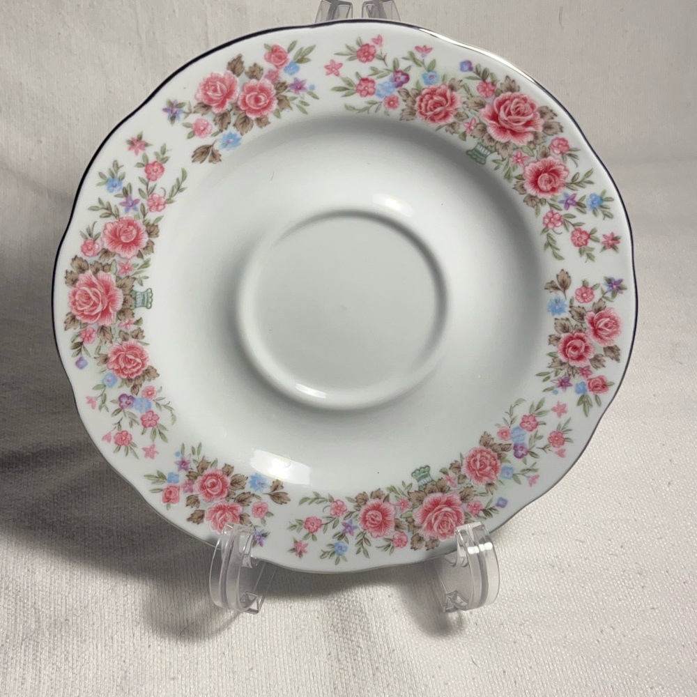 Floral Porcelain tea cup plate